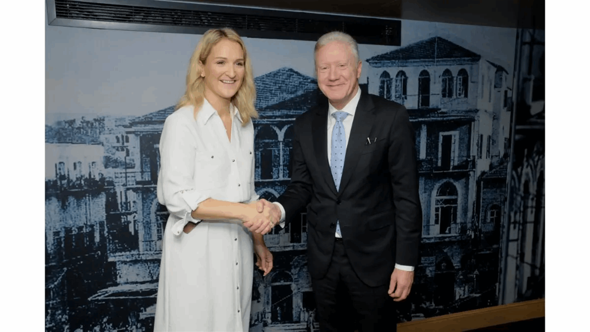 رجي وماكنتي يؤكدان ضرورة استمرار الحضور الدولي في الجنوب بعد انتهاء اليونيفيل ووزير الخارجية طالب المفوضية بتسديد مستحقات كهرباء مخيمات النازحين السوريين