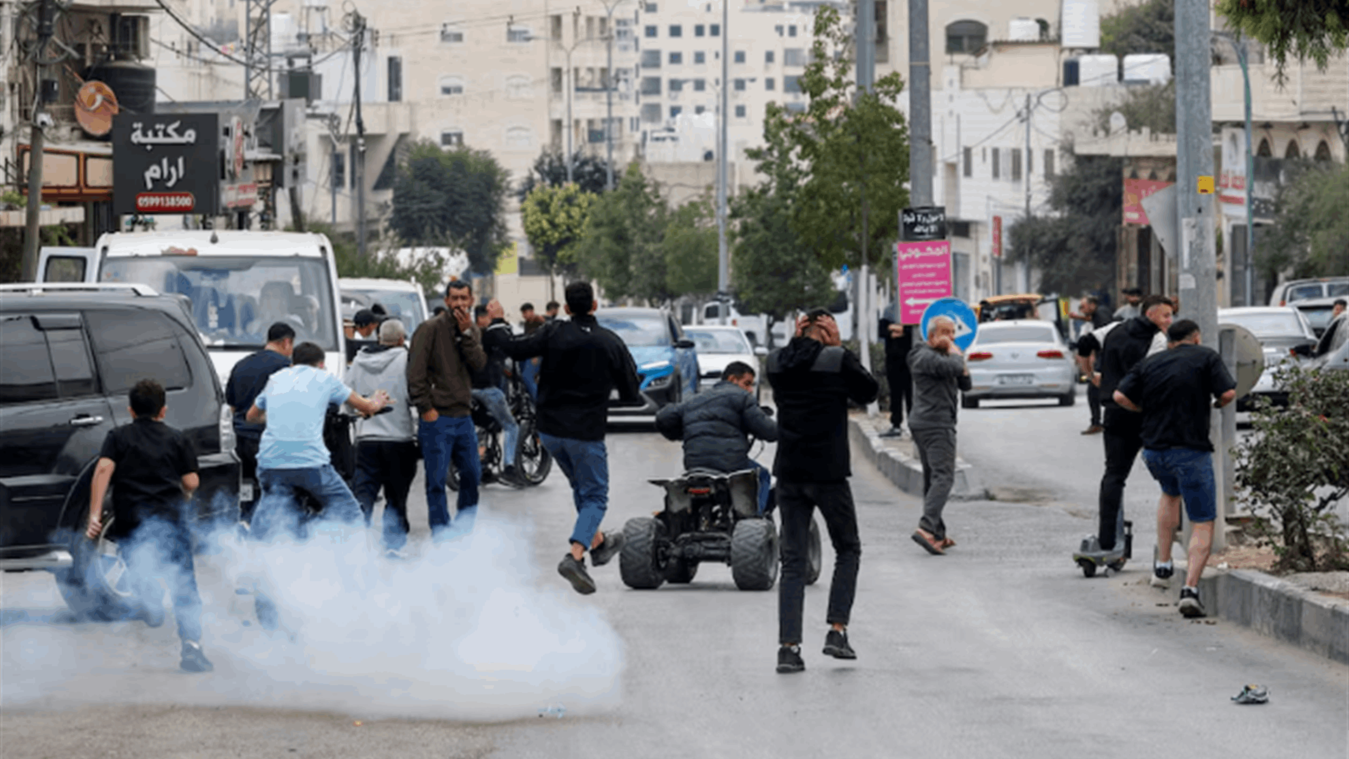 Palestinians protest against military demolitions in West Bank as Israelis vote