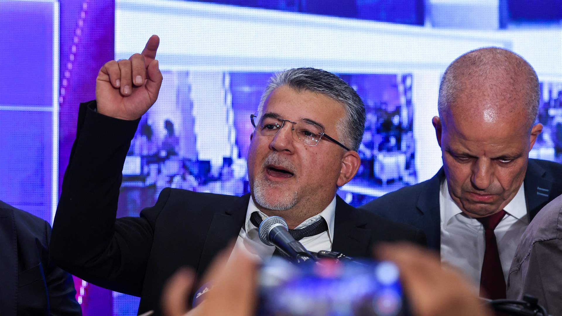 Israeli Arab leader tells AFP ready to back opposition-led govt but not in coalition