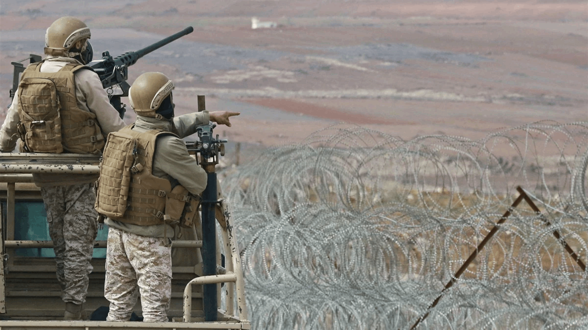 Jordan stops fighters attempting to enter from Syria, armed forces say