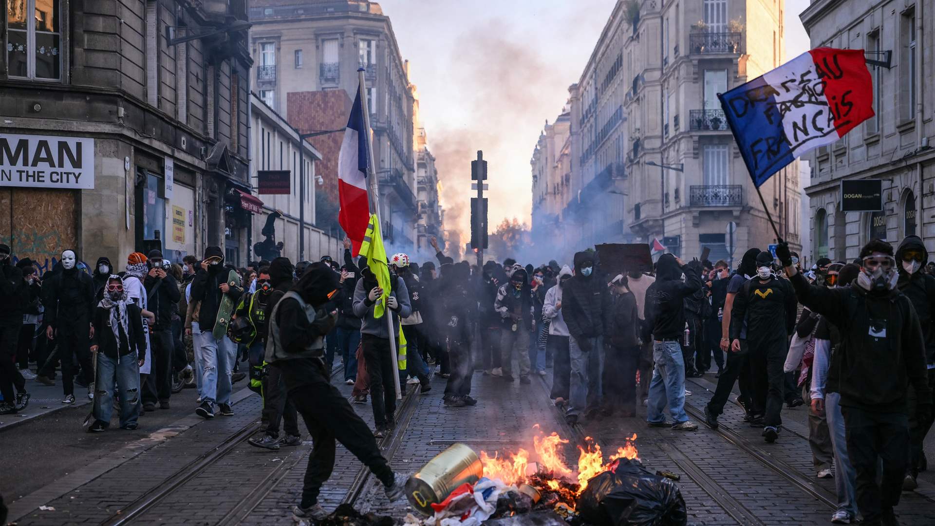 Some 320,000 people protested in France: Ministry