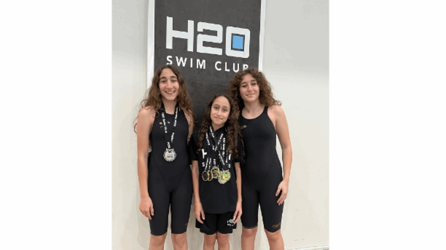 9-year-old Lebanese swimmer wins six medals in Qatar