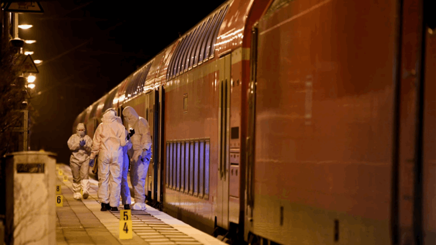 Two killed in knife attack on train in northern Germany