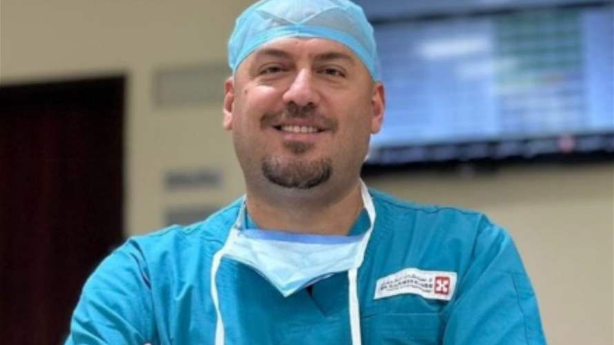 Lebanese doctor successfully completes operation on rare hernia condition