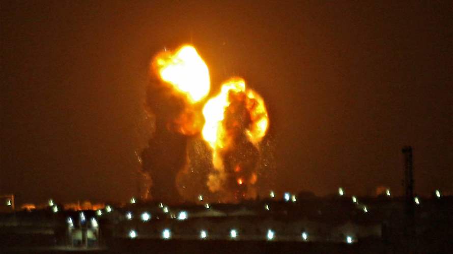 قصف إسرائيلي على غزة إثر إطلاق صواريخ من القطاع