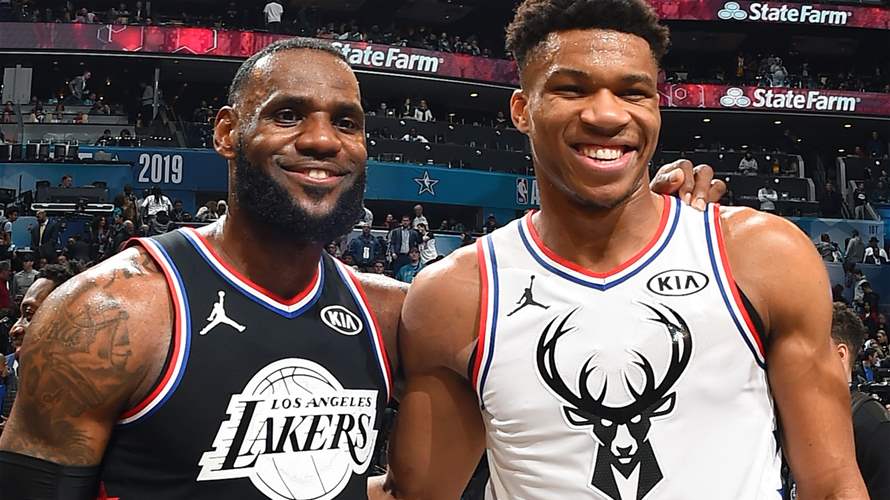 LeBron, Giannis chosen as captains for NBA All-Star Game