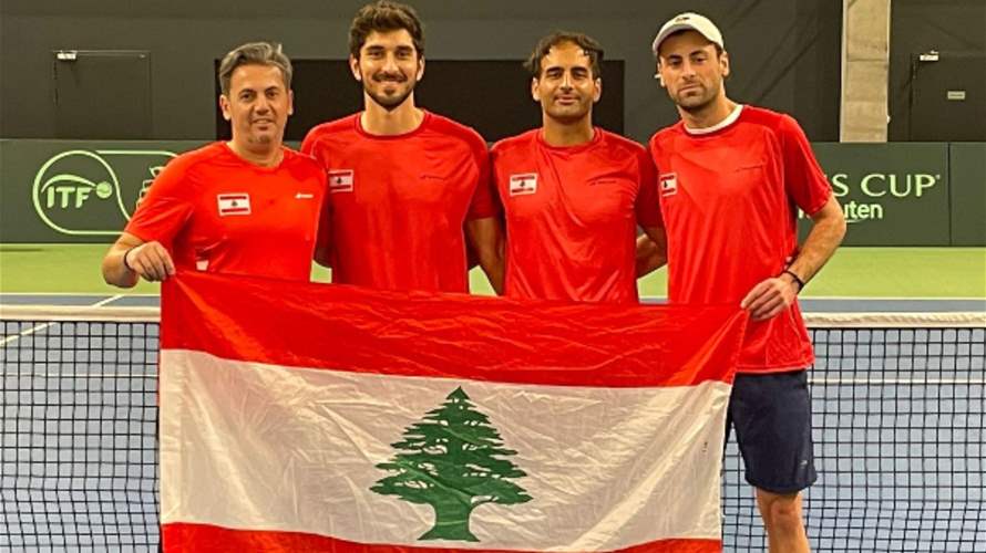 Lebanon faces Ukraine in prestigious Davis Cup