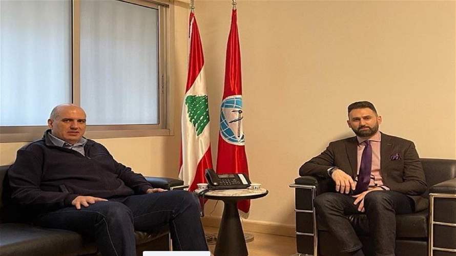 تيمور جنبلاط استقبل لويس لحود... واتفاق على التعاون المشترك لزيادة الصادرات الزراعية الى الأسواق الخارجية