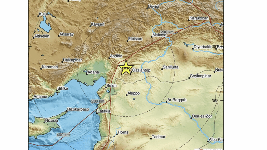 Massive 7.7-magnitude earthquake strikes Eastern Mediterranean 