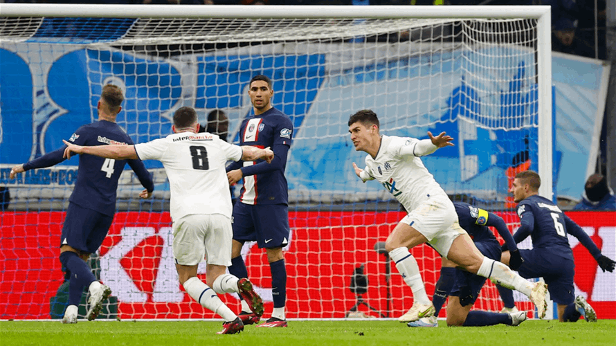 PSG knocked out of French Cup by Marseille