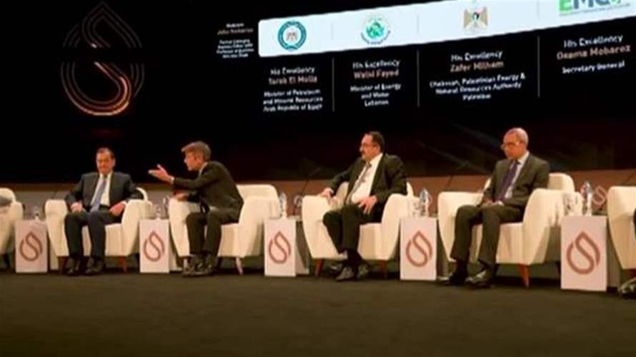 فياض تطرق إلى موضوع إستجرار الغاز من مصر ونقله عبر سوريا إلى لبنان