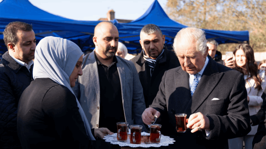 Britain's King Charles meets Turkey-Syria earthquake volunteers