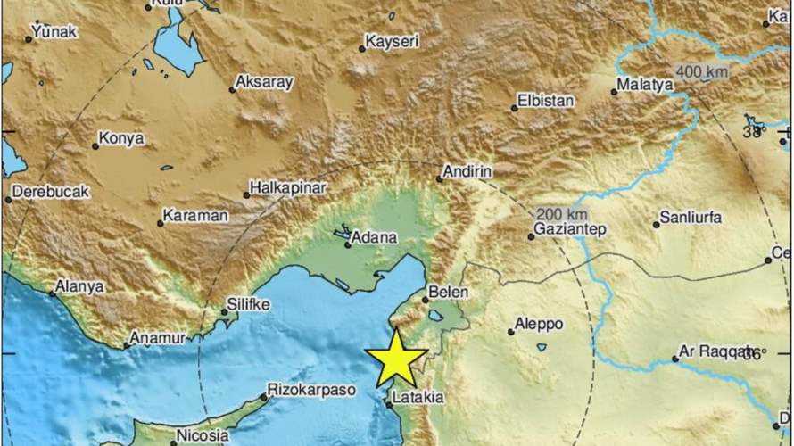 4.8 magnitude earthquake felt across Lebanon