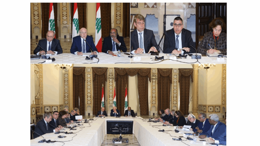 ميقاتي في اطلاق اللجنة المشتركة لتنفيذ إطار عمل الامم المتحدة في لبنان: الأولوية لاعادة لبنان على طريق التعافي