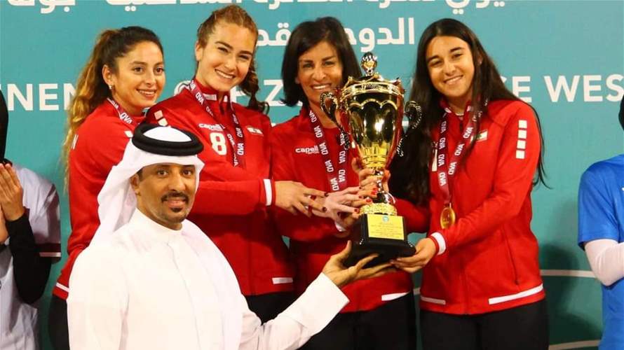 Lebanon's women's beach volleyball team succeeds in Qatar  