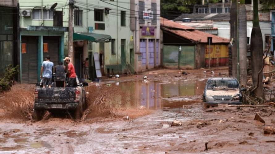 ارتفاع حصيلة الفيضانات في البرازيل إلى 65 قتيلا