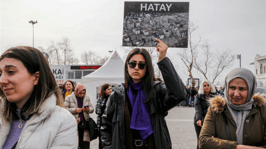 Turks protest over government's quake response in stadiums, on streets