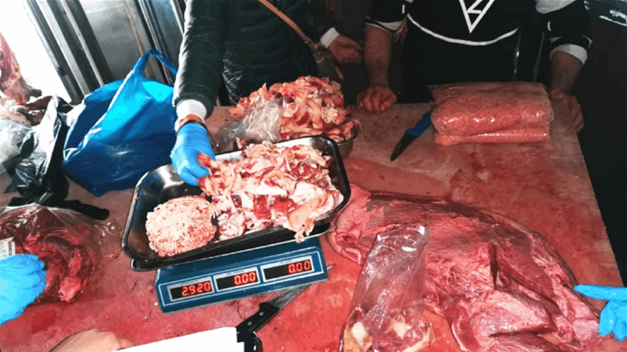بلدية طرابلس صادرت لحوما غير صالحة للأكل وأتلفتها