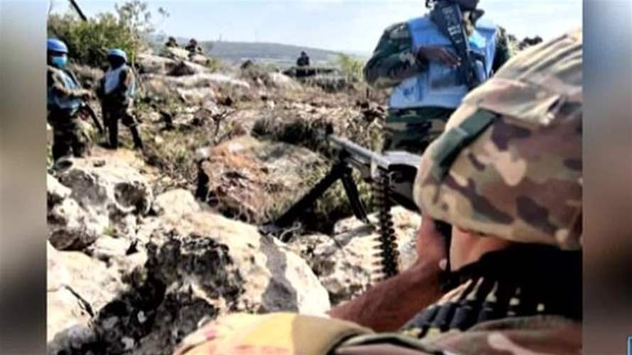 الخط الأزرق خط مواجهة وتدافع ..الجيش اللبناني يتصدى للاحتلال الاسرائيلي في عيتا الشعب 