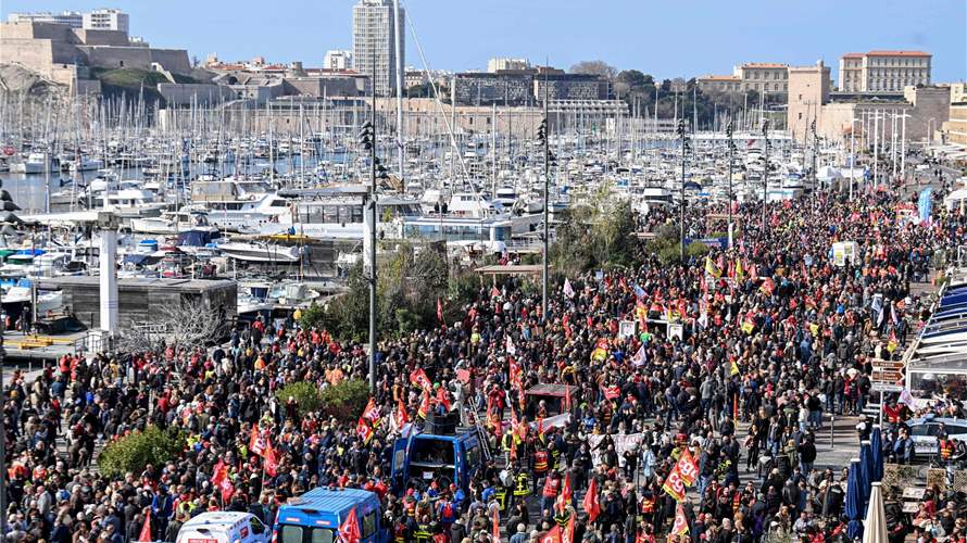 Trains halted, schools shut in France as unions fight against pension reform