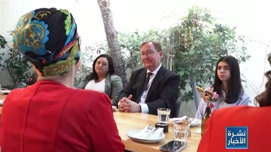 جينيفر رعيدة ابنة الـ15 عاما... سفيرة بريطانيا في لبنان ليوم واحد!