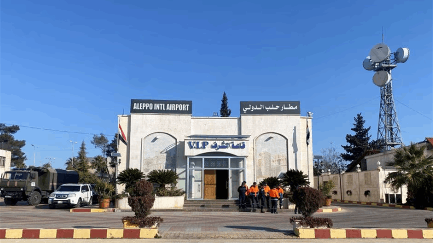 Syria's Aleppo airport to reopen on Friday morning, ministry says