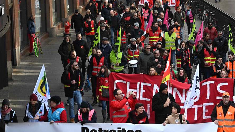 France faces another day of nationwide protests against Macron's pension plans