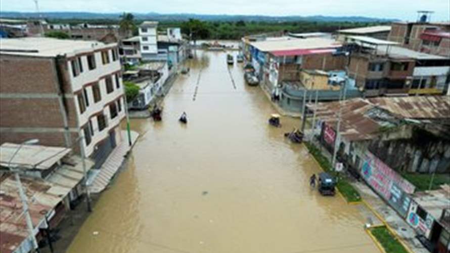 قتلى في البيرو في فيضانات مرتبطة بالإعصار ياكو