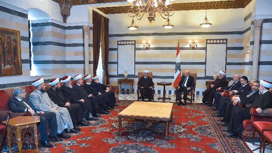 ميقاتي التقى دريان ومجلس المفتين ومسؤولين دوليين: لقيام حوار بنّاء مع كل المكونات الوطنية