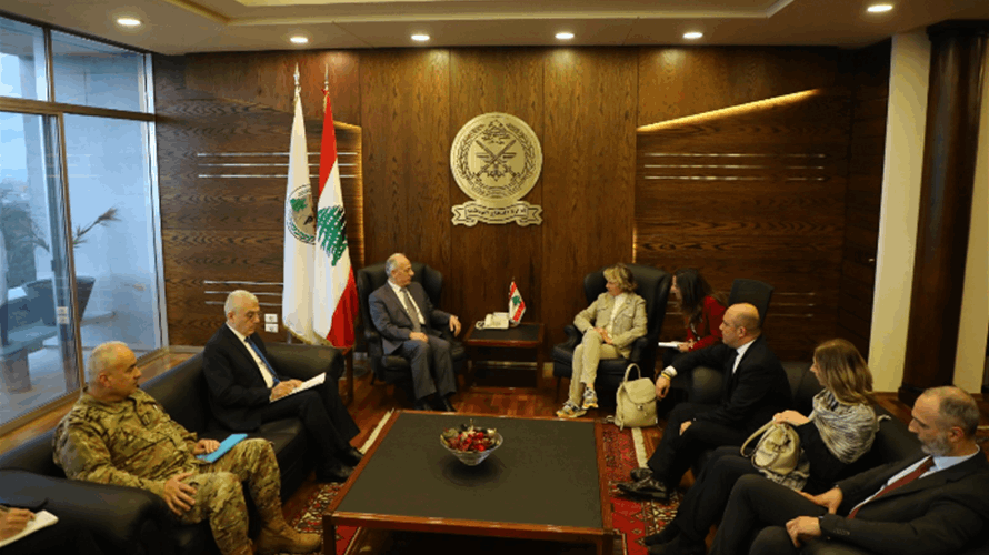 سليم التقى وفدا من مجلس الشيوخ الإيطالي: أهمية أن يساند المجتمع الدولي لبنان في عودة النازحين السوريين