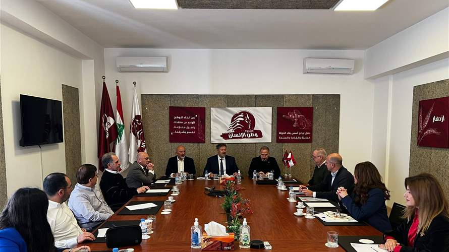 مشروع وطن الإنسان: الأولوية لوقف هذه المأساة الوطنية تقضي بانتخاب رئيس مقاوم للفساد