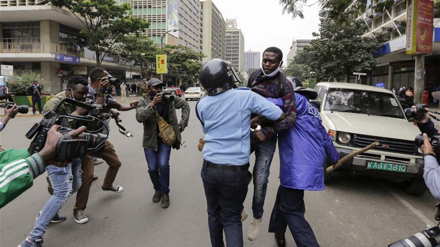 Kenyan opposition politicians arrested, tear gassed during protests