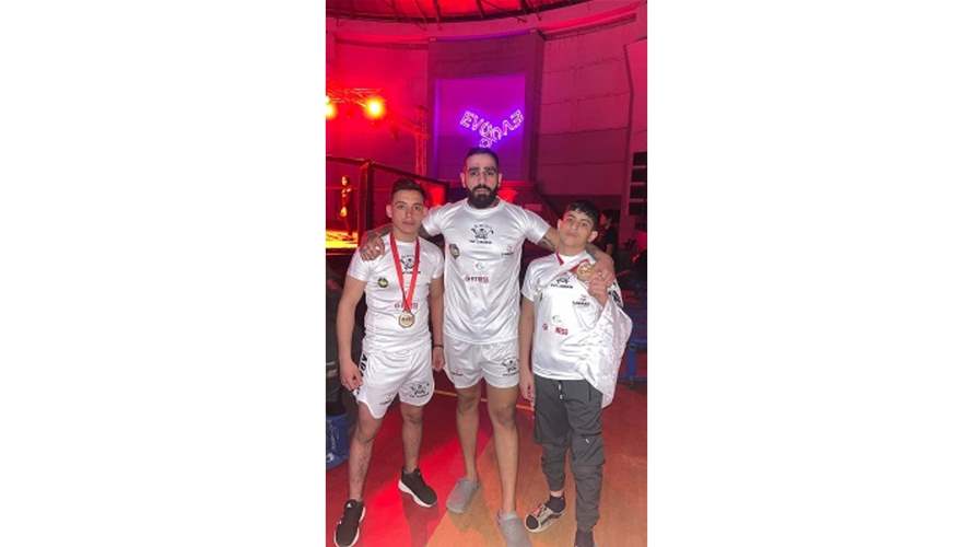 The Lebanese MMA delegation returns to Beirut with a big win  