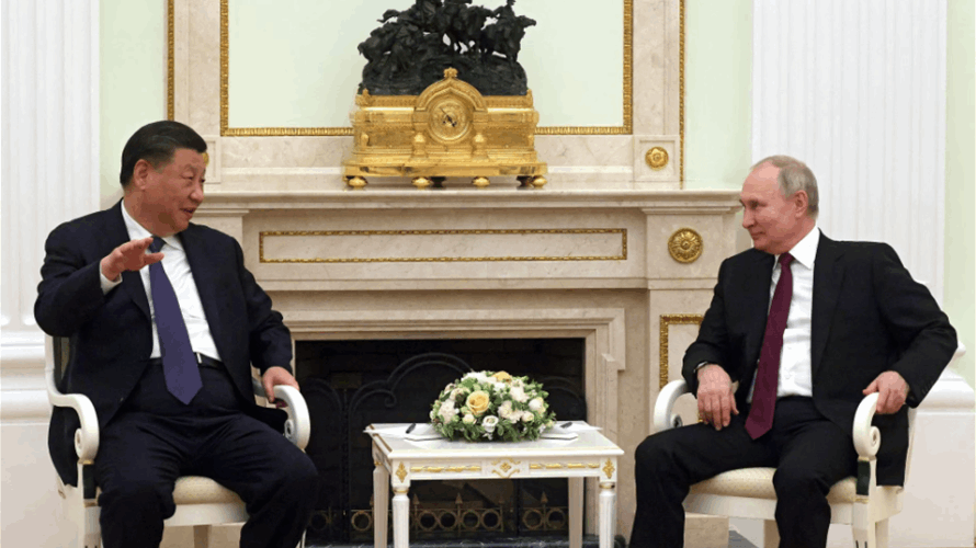 Putin praised by China's Xi on visit to Moscow US denounces as cover for war crimes