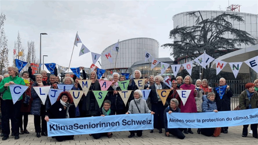 Elderly Swiss women bring European court's first climate case