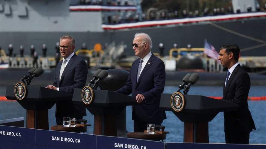China says Australia-Britain-US nuclear submarine cooperation may spark arms race