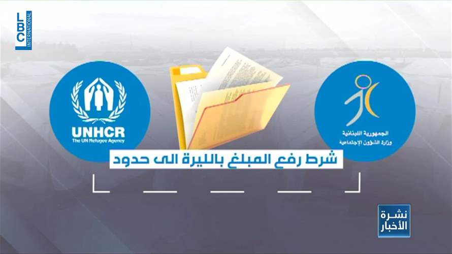 مفوضية اللاجئين تطالب برفع المبالغ المعطاة للنازحين شهرياً ...ووزير الشؤون: اللبناني أولاً