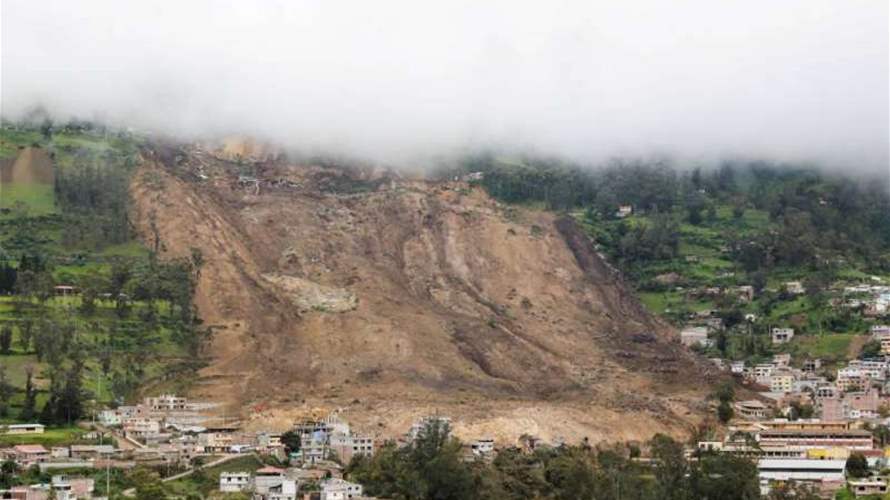 27 قتيلا جراء انهيار أرضي بالإكوادور