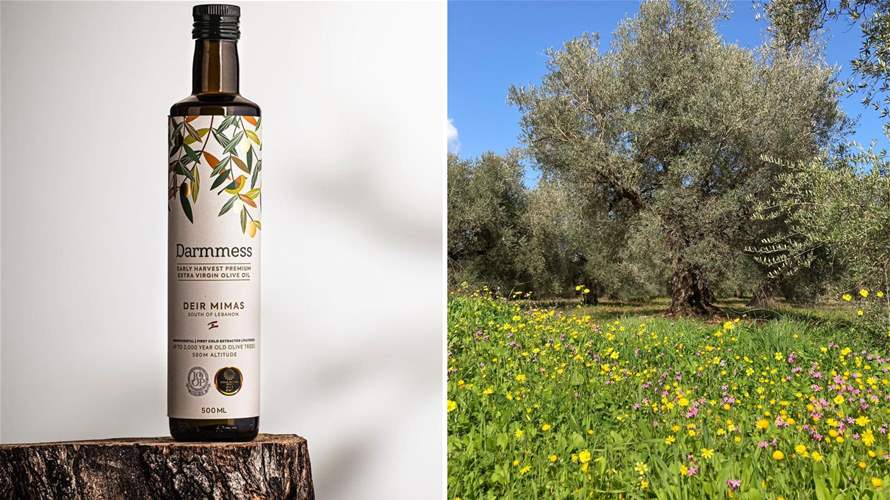 Lebanese olive oil brand Darmmess wins gold medal in a global competition in New York