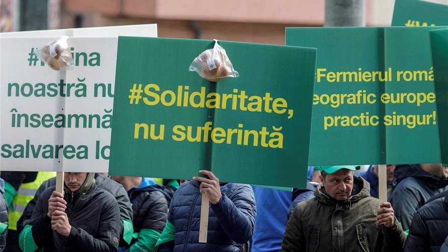 Ukraine farmers say protests in EU over Ukrainian grain are political