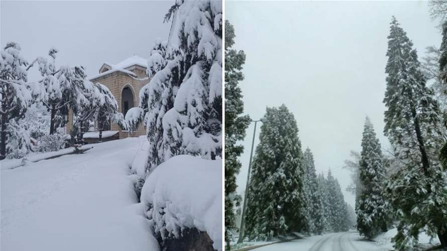 Here are pictures and videos of Lebanon’s April storm  