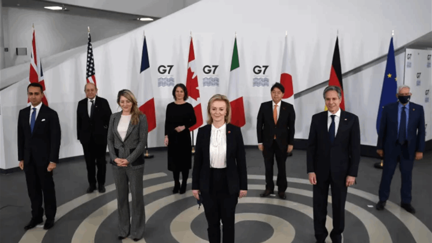 G7 top diplomats seek unity on China after Macron remarks