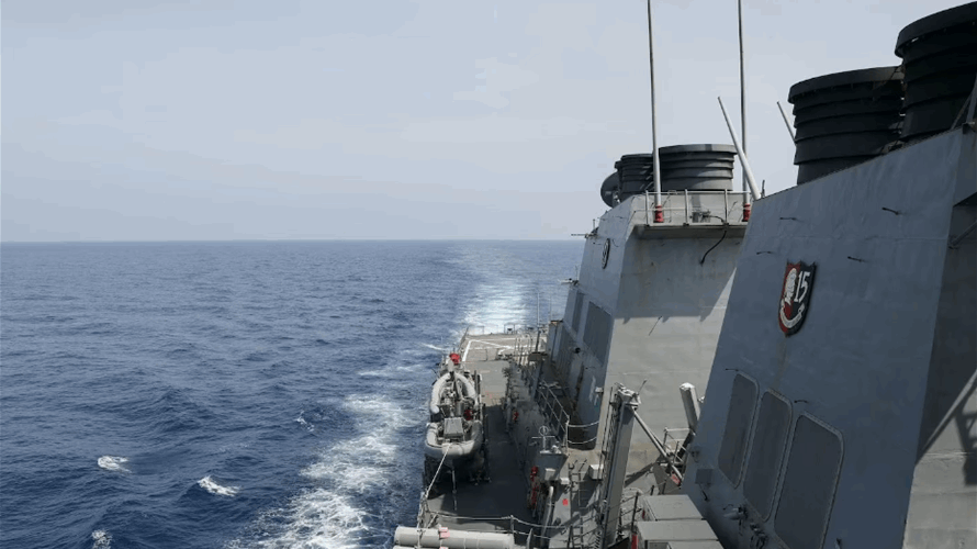 US warship sails through Taiwan Strait following China war games