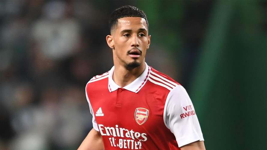 Saliba struggling to return to Arsenal title fight