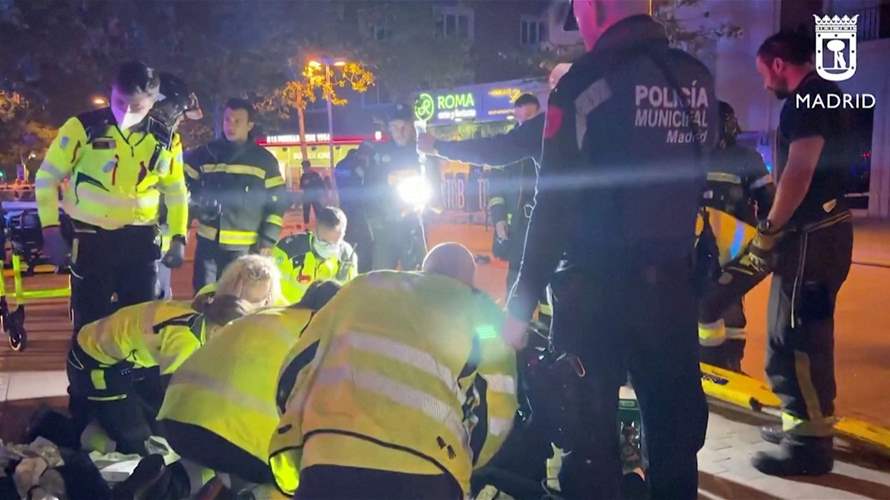 Two people killed, 10 hurt in Madrid restaurant blaze