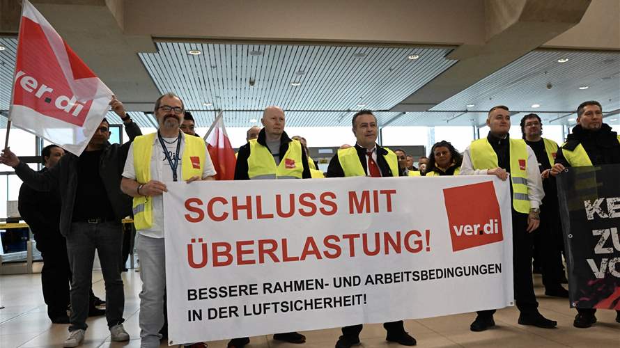 Germany's Verdi union sets strike at Berlin airport on Monday