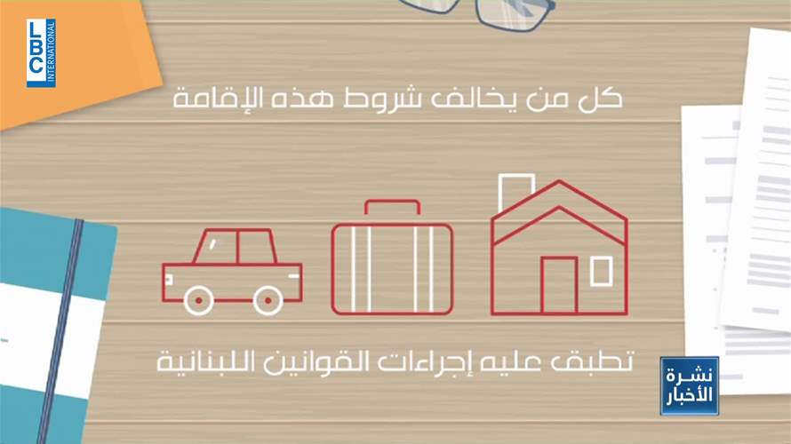 الـLBCI اطلعت على ورقة الـunhcr... فماذا عن الاقامات؟
