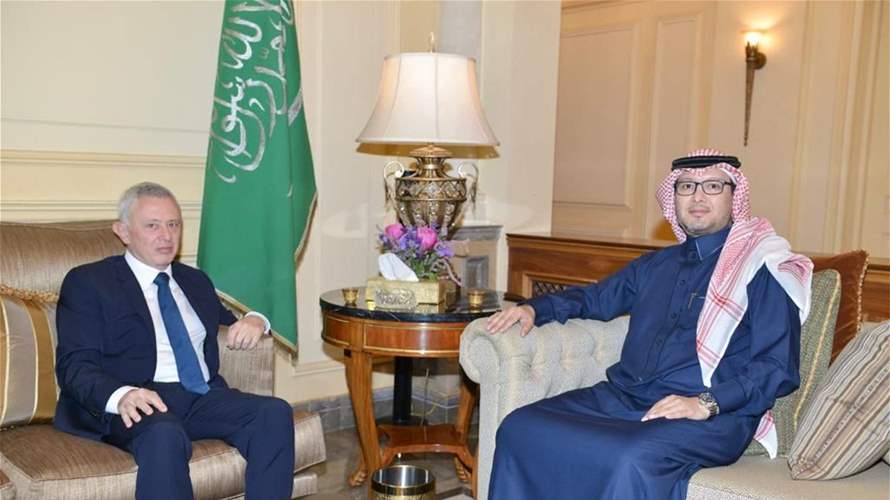 Frangieh visits Bukhari in Yarze  ​