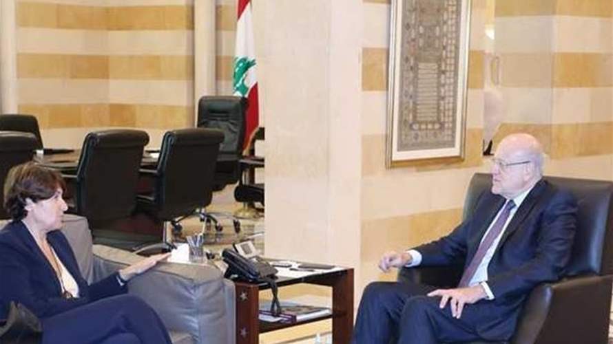 لقاء بين ميقاتي وغريو 