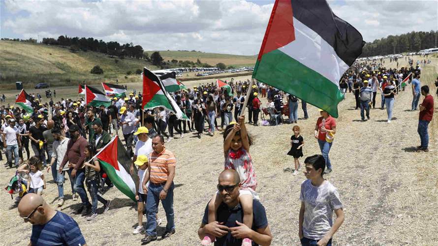 Recovering from Gaza fighting, Palestinians mark 1948 Nakba